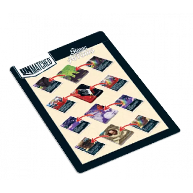 Unmatched: Пращі та стріли - фойлові промокарти