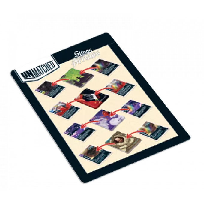 Unmatched: Пращі та стріли - фойлові промокарти