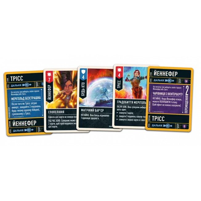 Настільна гра Unmatched: The Witcher. Занепад світів (Realms Fall)