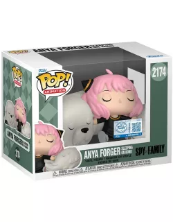 Фігурка Аня спить з Бондом - Funko POP Animation Spy x Family#2174: Anya Forger Sleeping on Bond Фігурка Аня спить з Бондом - Funko POP Animation Spy x Family#2174: Anya Forger Sleeping on Bond