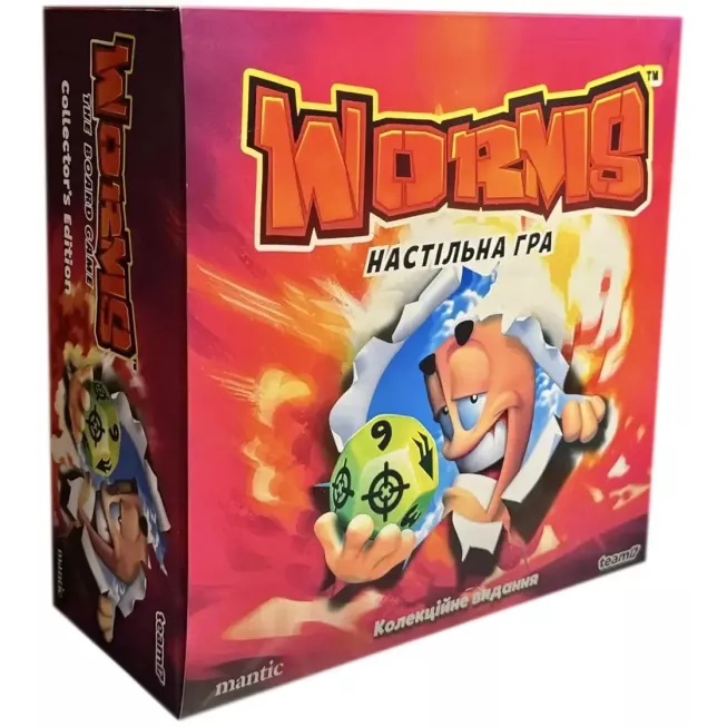 Настільна гра Черв'ячки (Worms)