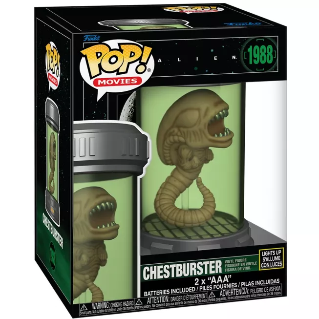 Фігурка Ксеноморф у капсулі (світло) - Funko POP Movies Alien#1988: Chestburster