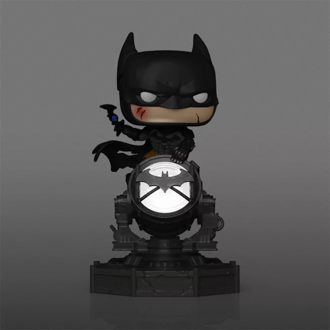 Фігурка Бетмен і Бет-сигнал (світло) - Funko Pop Heroes #614: Batman