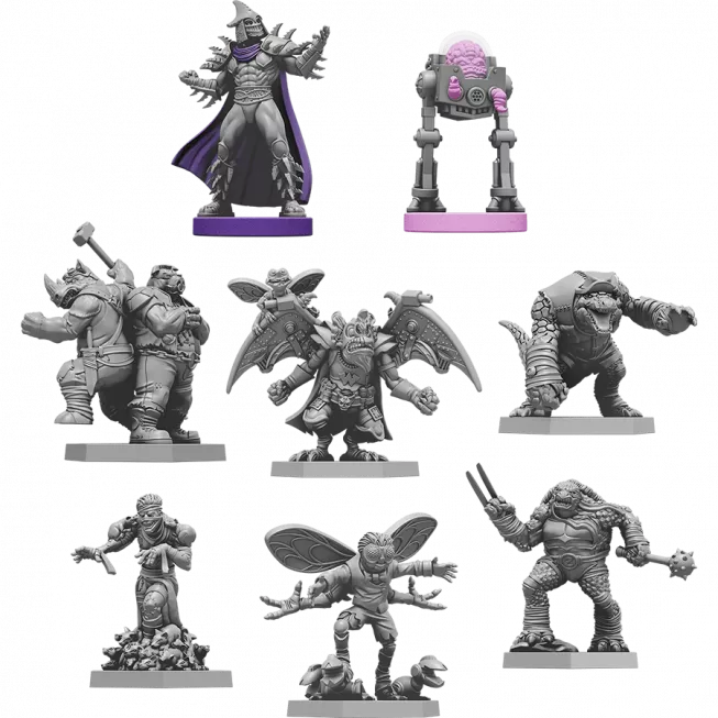 Набір мініатюр Unmatched Adventures - TMNT - Extra Toppings: Ultimate Miniatures