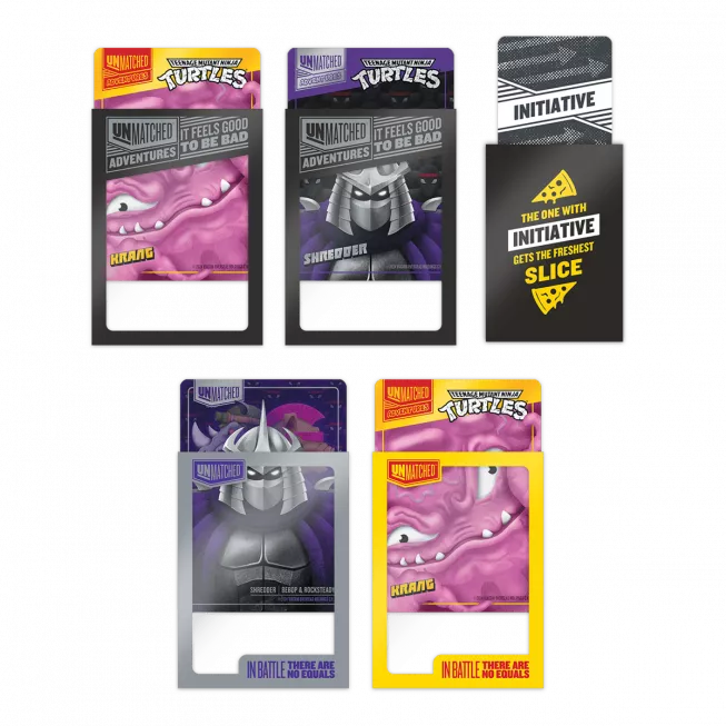 Набір протекторів Unmatched Adventures - TMNT - Sleeve Pack