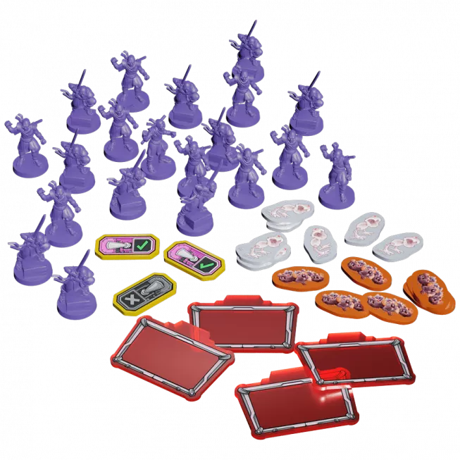 Набір жетонів Unmatched Adventures - TMNT - Deluxe Tokens