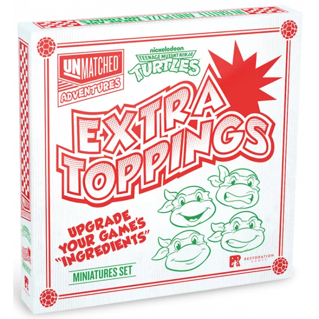 Настільна гра Unmatched Adventures - TMNT - Extra Toppings: Ultimate Miniatures