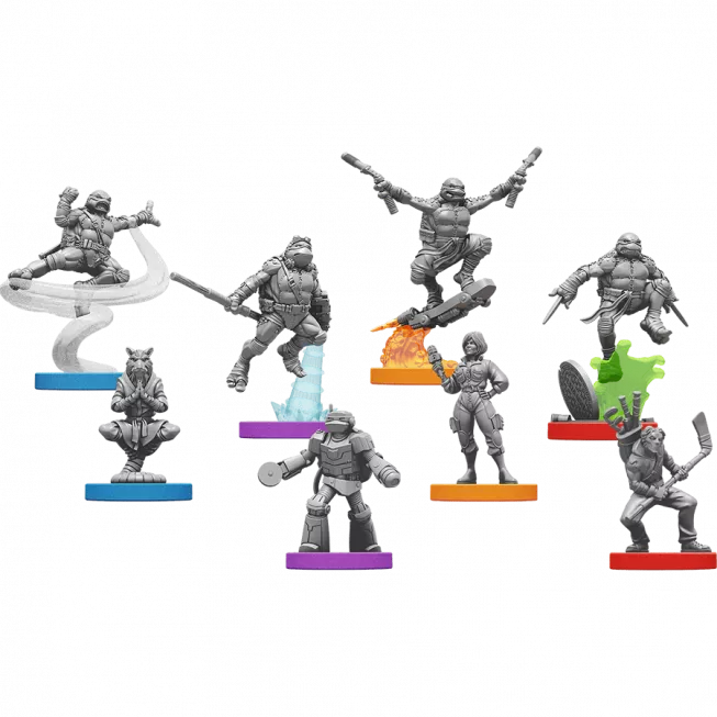 Настільна гра Unmatched Adventures - TMNT - Extra Toppings: Ultimate Miniatures