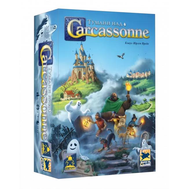 Настільна гра Тумани над Каркасоном (Mists over Carcassonne)