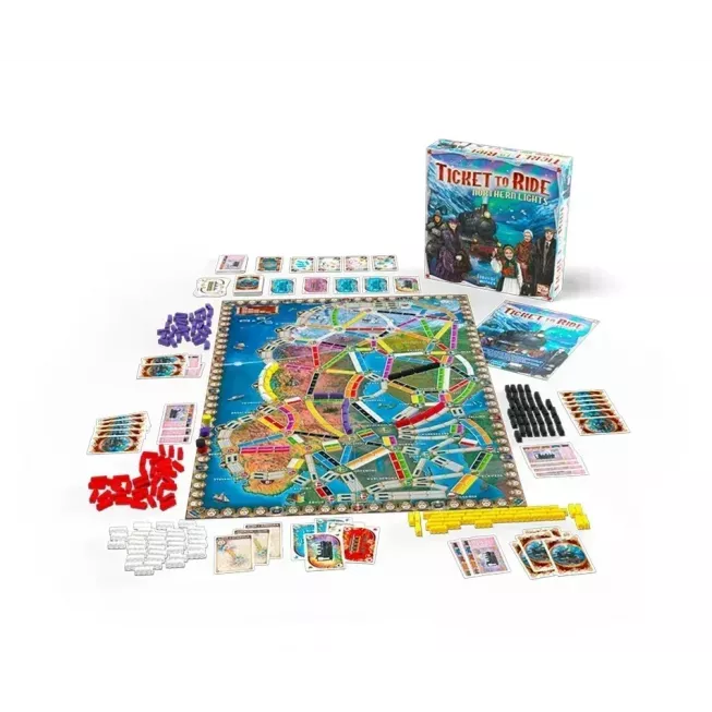 Настільна гра Ticket to Ride: Northern Lights (Квиток на потяг: Північне сяйво)