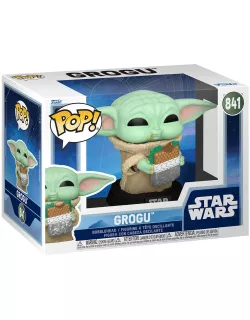 Фігурка Ґроґу із сендвічем - Funko POP Star Wars The Mandalorian #841: Grogu