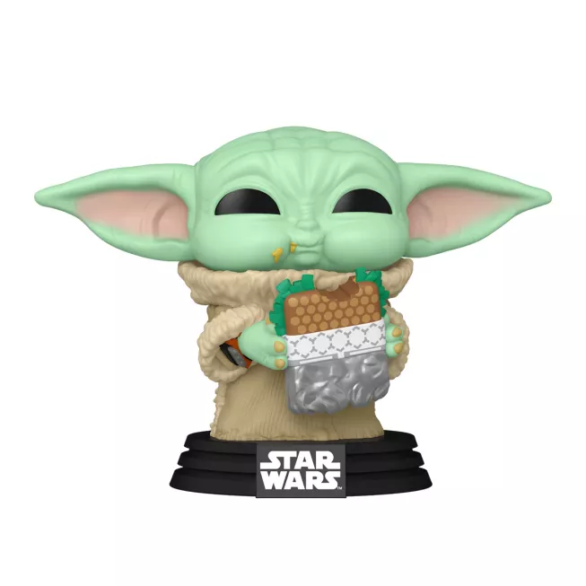 Фігурка Ґроґу із сендвічем - Funko POP Star Wars The Mandalorian #841: Grogu