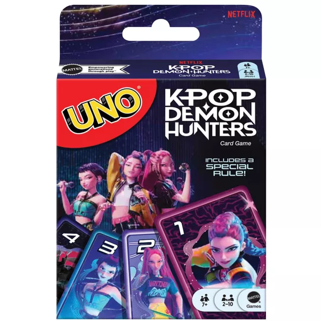 Настільна гра UNO KPop Demon Hunters (Уно)