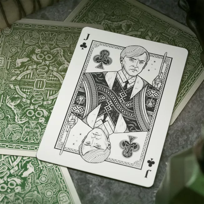 Гральні карти Гаррі Поттер. Слизерин (Harry Potter Slytherin)
