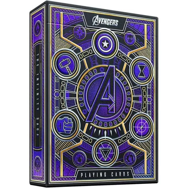 Гральні карти Месники: Сага нескінченності (Avengers: Infinity Saga (violet))