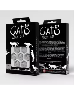 Набір кубиків Cats Dice Set Purrl (7)