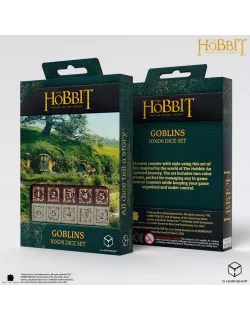 Набір кубиків The Hobbit TCG 10x D6 - Goblins