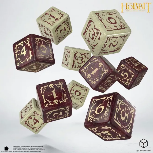 Набір кубиків The Hobbit TCG 10x D6 - Goblins