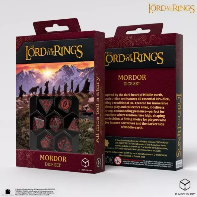 Набір кубиків The Lord of the Rings: Mordor Dice Set