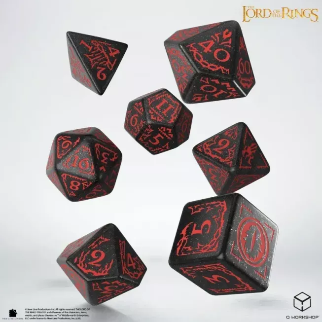 Набір кубиків The Lord of the Rings: Mordor Dice Set