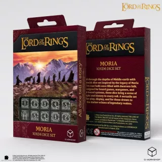 Набір кубиків The Lord of the Rings: Moria 10xD6 Dice Set Набір кубиків The Lord of the Rings: Moria 10xD6 Dice Set