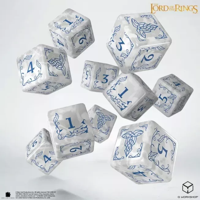 Набір кубиків The Lord of the Rings: Rivendell 10xD6 Dice Set - Stone