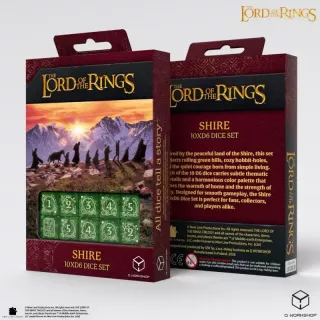 Набір кубиків The Lord of the Rings: Shire 10xD6 Dice Set Набір кубиків The Lord of the Rings: Shire 10xD6 Dice Set