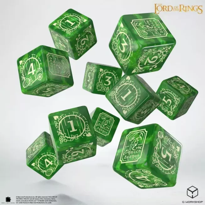 Набір кубиків The Lord of the Rings: Shire 10xD6 Dice Set
