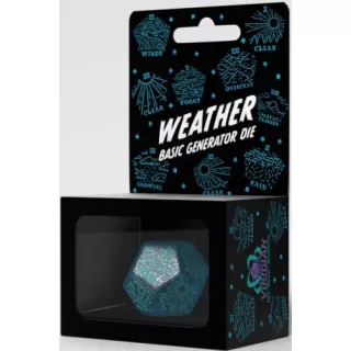 Кубик D12 Weather Generator Die: Blue&Turquise (1)