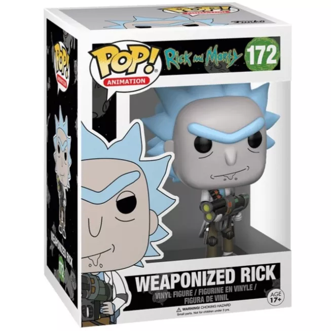 Фігурка Рік Санчез зі зброєю - Funko POP Animation: Rick and Morty - Weaponized Rick