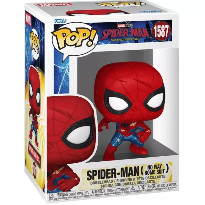 Фігурка Людина-Павук - Funko POP Marvel #1587: Spider-Man (Home Suit Brand New Day)