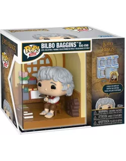 Фігурка Більбо Беггінс у Торбиному Куті - Funko POP Nooks Lord of the Rings: Bilbo Baggins in Bag-End