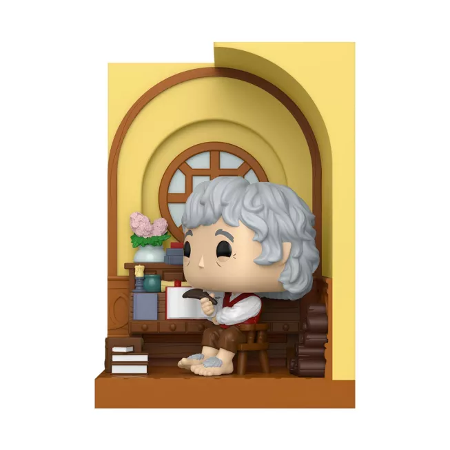 Фігурка Більбо Беггінс у Торбиному Куті - Funko POP Nooks Lord of the Rings: Bilbo Baggins in Bag-End