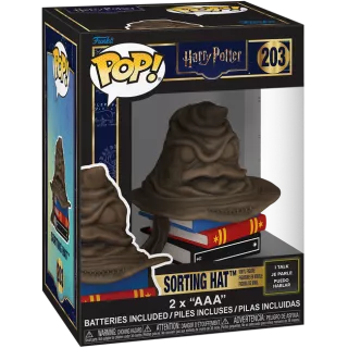 Фігурка Сортувальний капелюх (звук) - Funko Pop Harry Potter #203: Sounds Sorting Hat