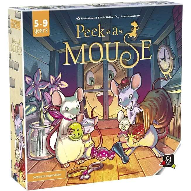 Настільна гра Миші під дахом (Peek-a-Mouse)