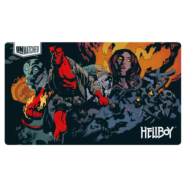Unmatched: Hellboy – Neoprene Art Playmat