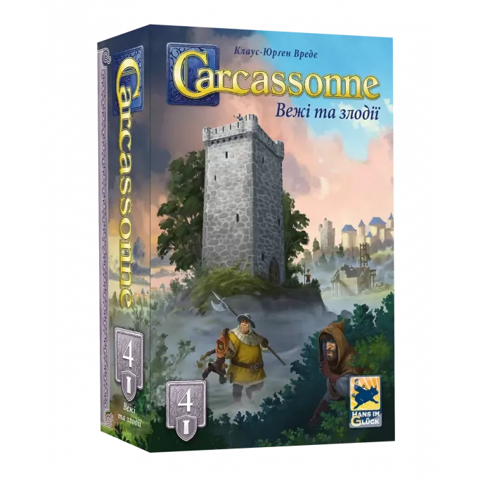 Настільна гра Каркасон: Вежі та злодії (Carcassonne: The Tower)
