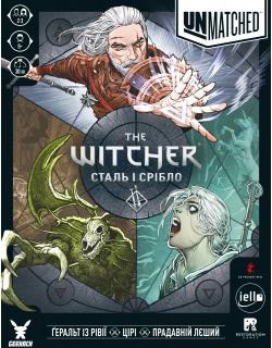 Настільна гра Unmatched: The Witcher. Сталь і срібло (Steel and Silver)