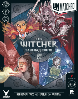 Настільна гра Unmatched: The Witcher. Занепад світів (Realms Fall)