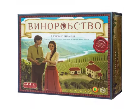 Настільна гра Виноробство (Viticulture Essential Edition)