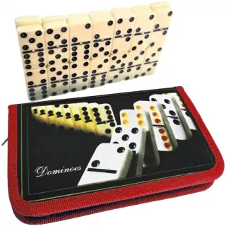 Доміно в червоному кейсі (19,5х12х2,5 см)