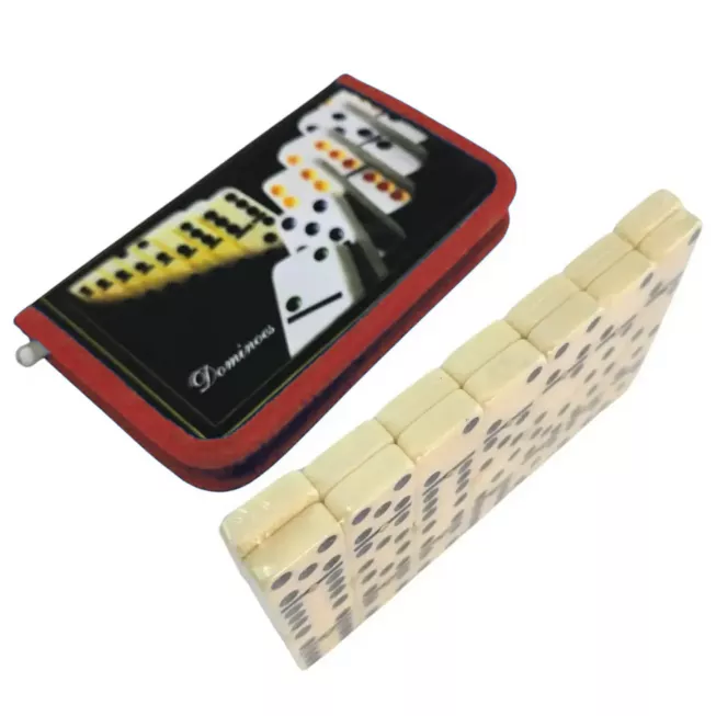 Доміно в червоному кейсі (19,5х12х2,5 см): купити за кращою ціною в Україні