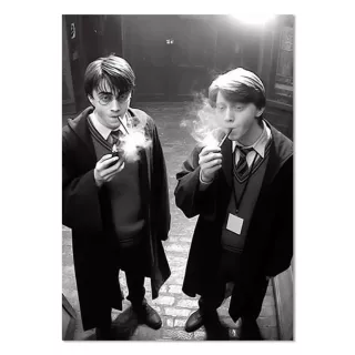 Листівка Гаррі та Рон