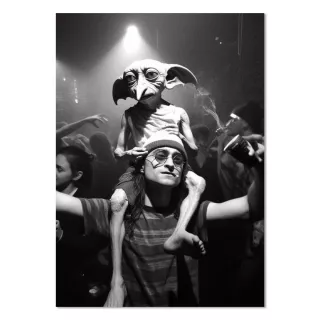 Листівка Гаррі та Доббі