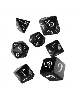 Набір кубиків Classic RPG Black & white Dice Set (7)