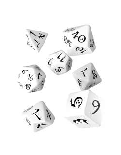 Набір кубиків Classic RPG White & black Dice Set (7)