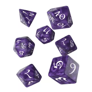 Набір кубиків Classic RPG Lavender & white Dice Set (7)