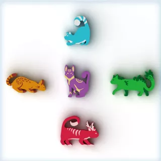 Настільна гра Острів котів. Набір делюкс-котиків Bag’o’Cats