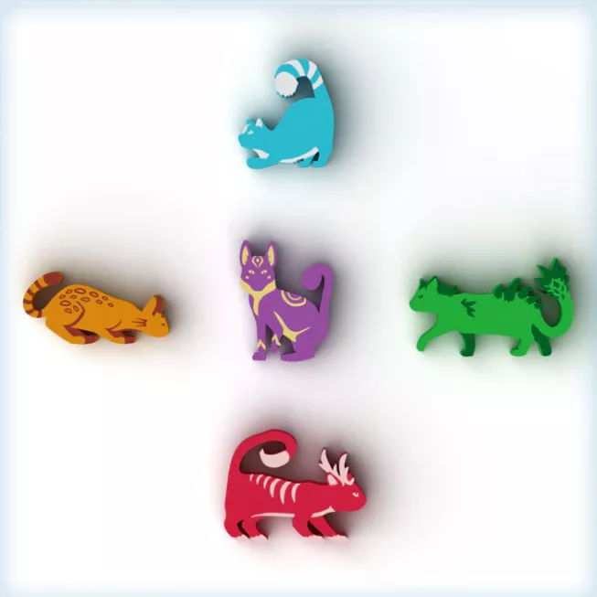 Острів котів. Набір делюкс-котиків Bag’o’Cats: купити за кращою ціною в Україні