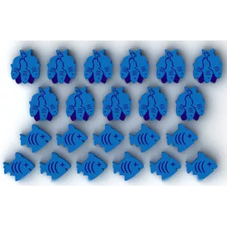 Настільна гра Острів котів. Набір делюкс-рибки Bag’o’Fish